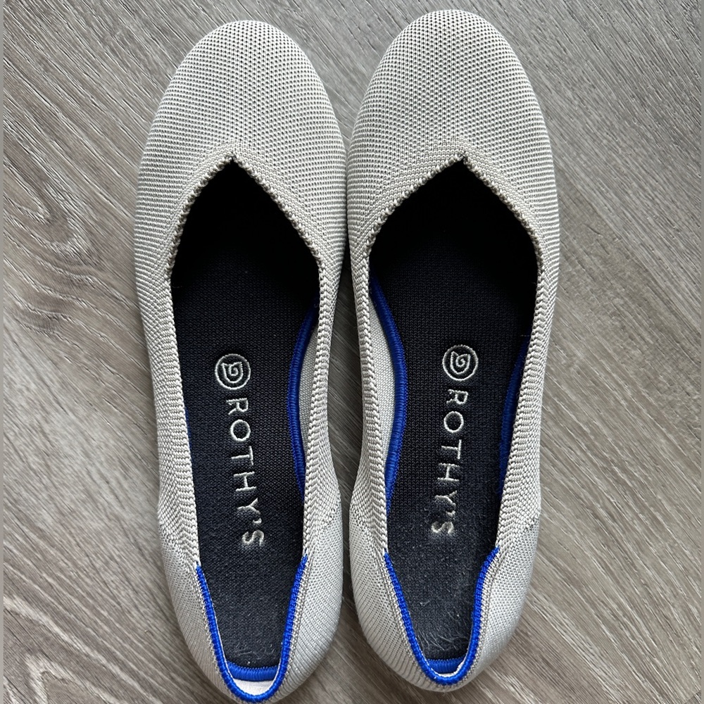 Rothy’s Flax Flats - Size 9 - GUC
